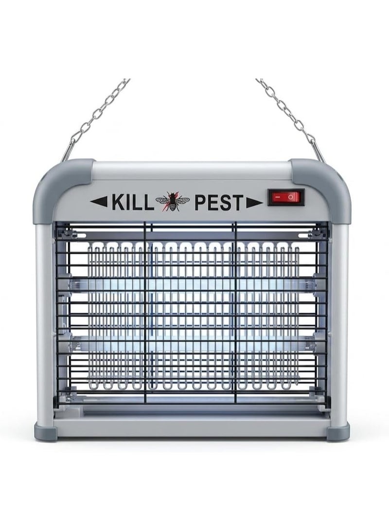 GECKO Professional UV Electric Mosquito and Insect Killer - UV Flying Mosquito Killer - Energy Saving and Quiet for Indoor and Outdoor Use (20W) - Image 1
