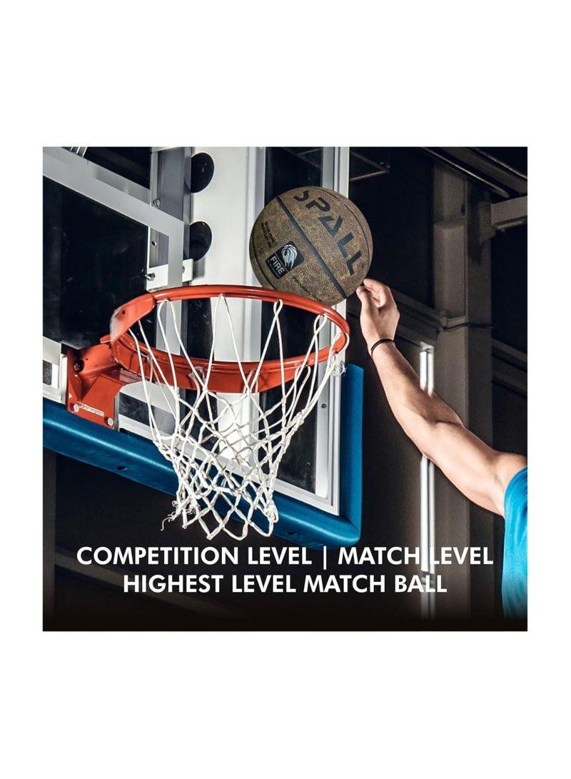 سبال كرة السلة في الأماكن المغلقة/الخارجية، حجم التنظيم الرسمي، كرة السلة المطاطية، بناء قناة عميقة، مصنوعة للجنسين من الرجال والنساء والشباب والكبار للتدريب والألعاب الاحترافية - Image 3