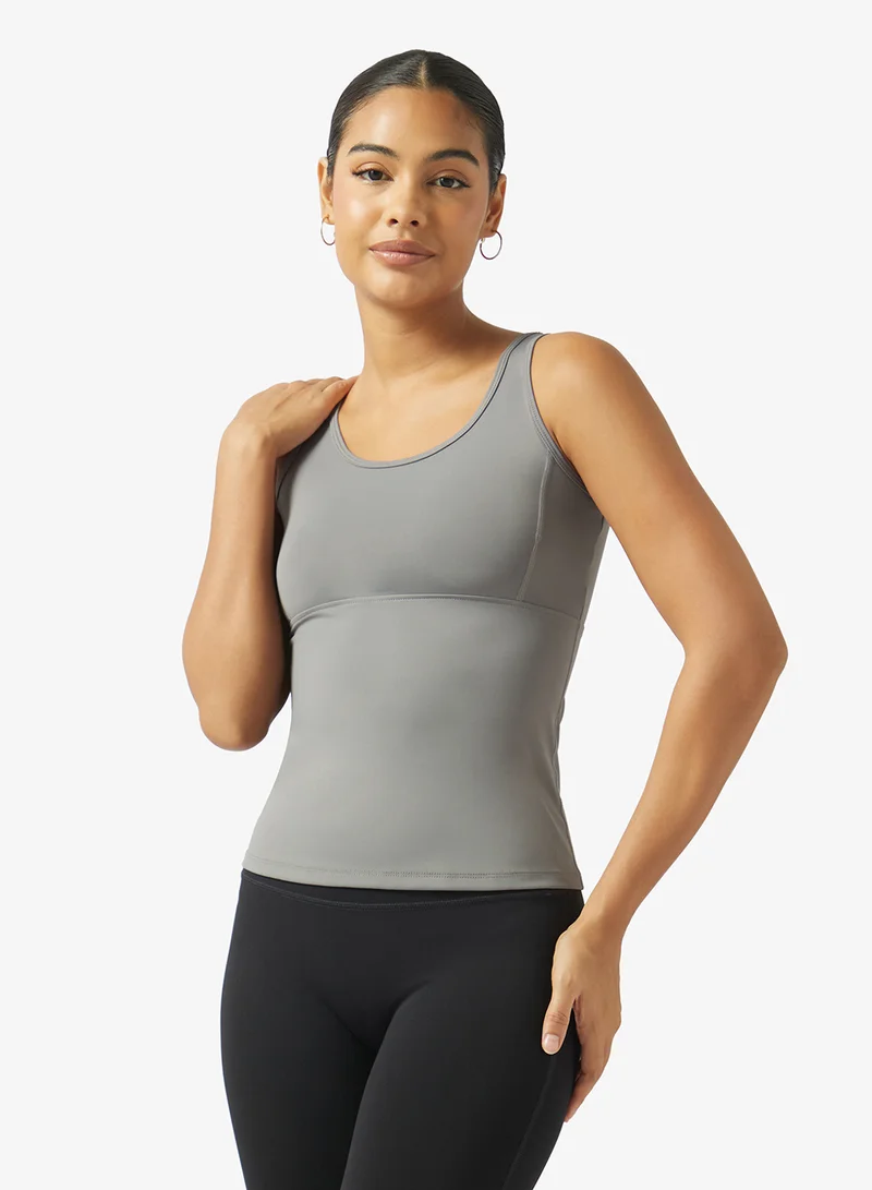 Frwd Soft Touch Performance Tank Top with Mesh Back