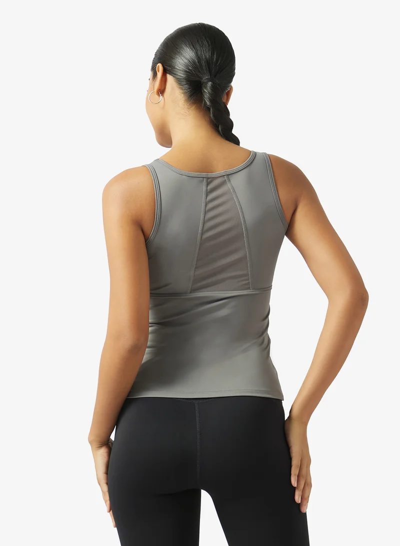 Frwd Soft Touch Performance Tank Top with Mesh Back