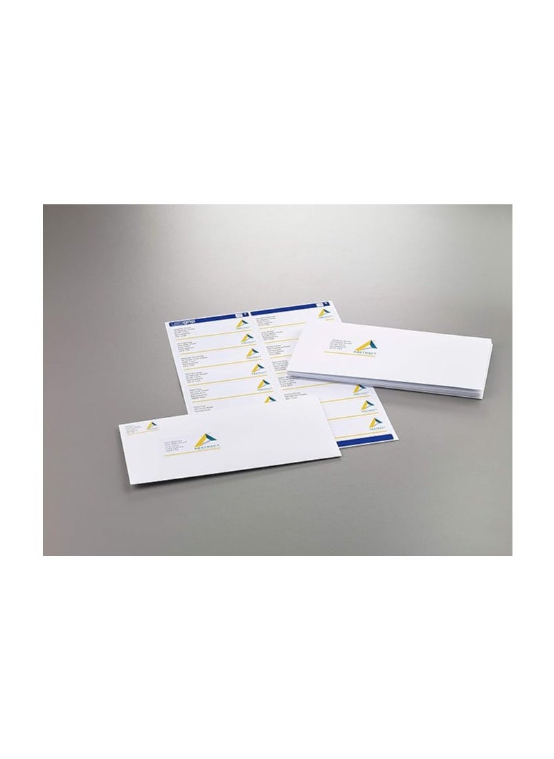 AVERY - Avery Self Adhesive Address Mailing Labels, Laser Printers, 16 Labels Per A4 Sheet, 1600 Labels, Ultragrip (L7162), White, L7162-100, 054470, 100 Sheets - Image 1