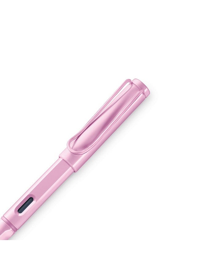 LAMY Lamy SAFARI SPECIAL 2023 LIMITED EDITION LIGHT ROSE COLOR MEDIUM NIB, T-10 BLUE CARTRIDGE AND INK CONVERTER  - Image 3
