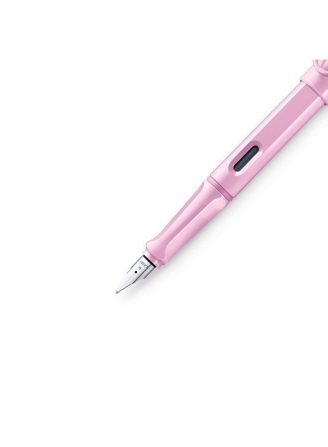 LAMY Lamy SAFARI SPECIAL 2023 LIMITED EDITION LIGHT ROSE COLOR MEDIUM NIB, T-10 BLUE CARTRIDGE AND INK CONVERTER  - Image 2