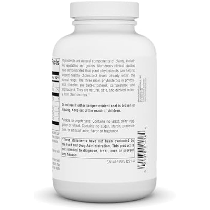 Source Naturals Mega Strength Beta Sitosterol 375mg - 120 Tablets - Image 3