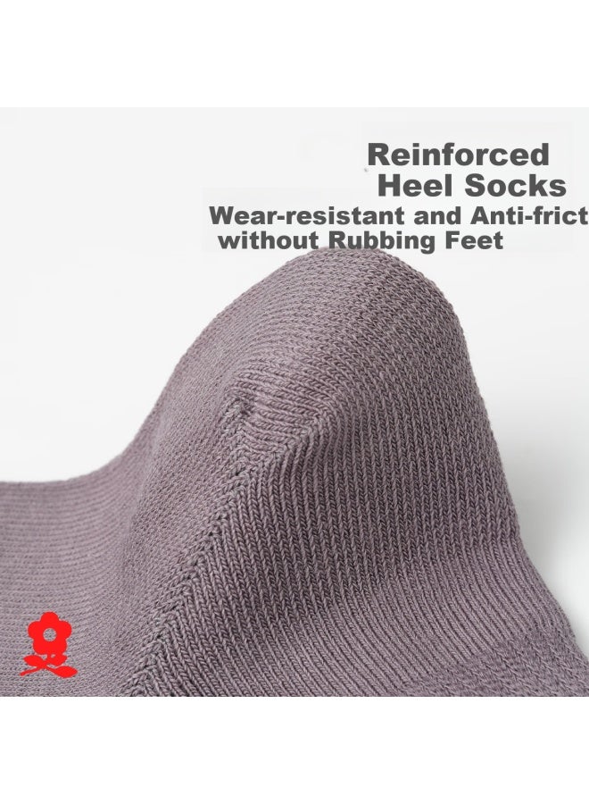 Montagut Dreamgirl Men's Summer 100% Cotton 7a Antibacterial Odor-resistant Boat Socks Casual Versatile Sports Mesh Breathable Thin Short Socks - Image 4