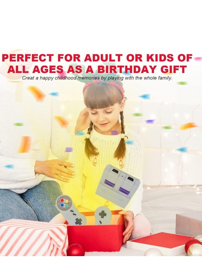 Classic Retro Mini Game Console, Built-in 500 Games with 2 Controllers, HDMI Port - Children Gift, Happy Childhood Memories - Image 3