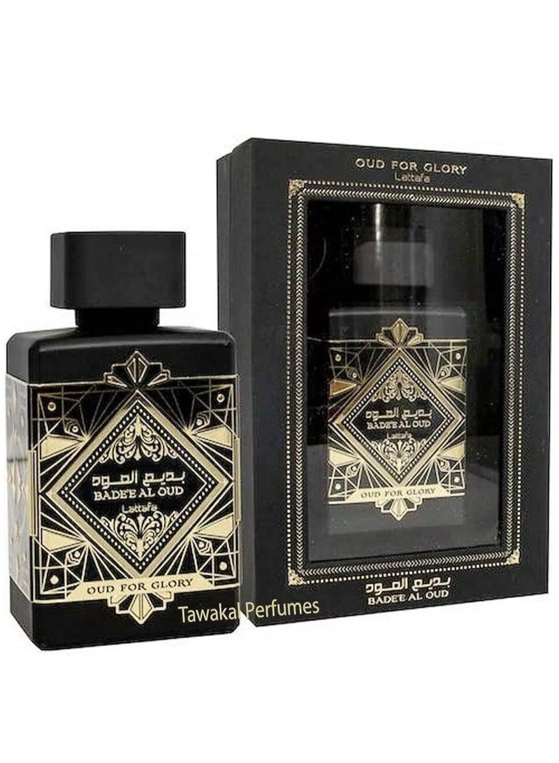 لطافة بديع العود 3.4 أوقية للجنسين ماء عطر - Image 1