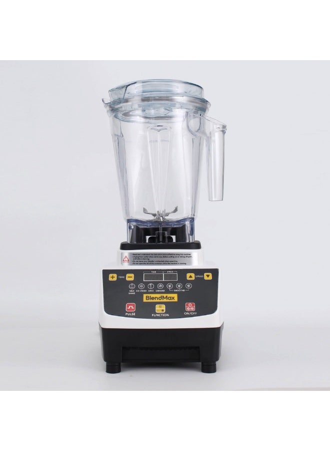 BlendMax Multifunctional Commercial Blender, Smoothie Blender, High Speed Professional Blender 1500 Watts, 2 Litres Capacity, Touch Control Panel - Image 2