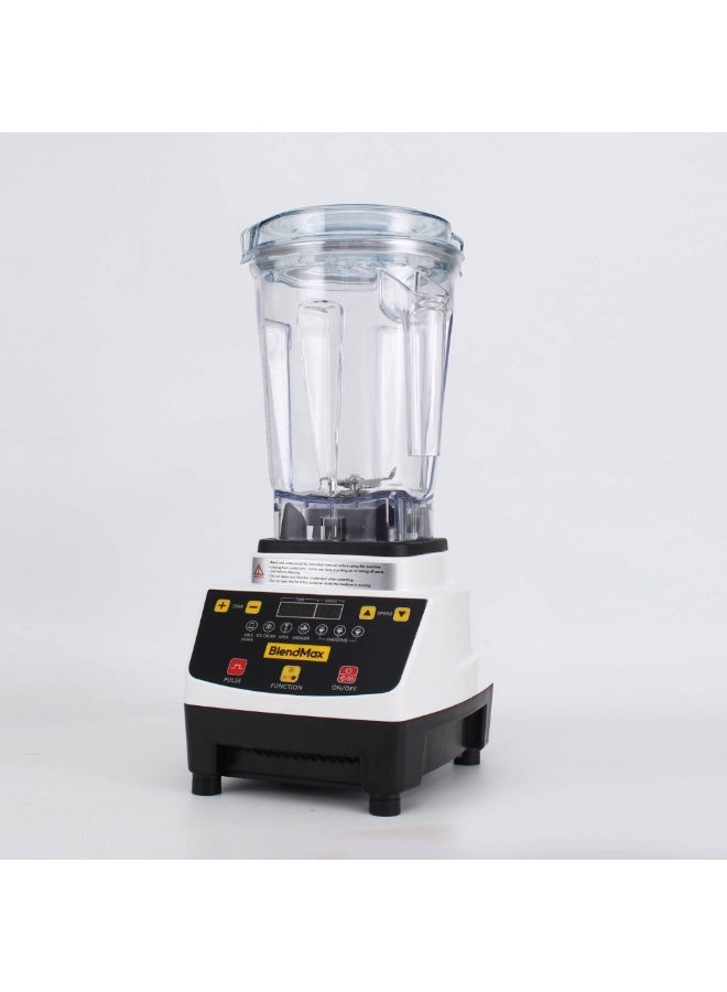 BlendMax Multifunctional Commercial Blender, Smoothie Blender, High Speed Professional Blender 1500 Watts, 2 Litres Capacity, Touch Control Panel - Image 1