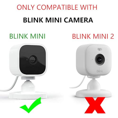 Teccle 2 Pack Angled Window Mount for Blink Mini Camera, 20 Degrees Tilt (Up/Down/Left/Right) (Not Compatible with Blink mini 2) - Image 2