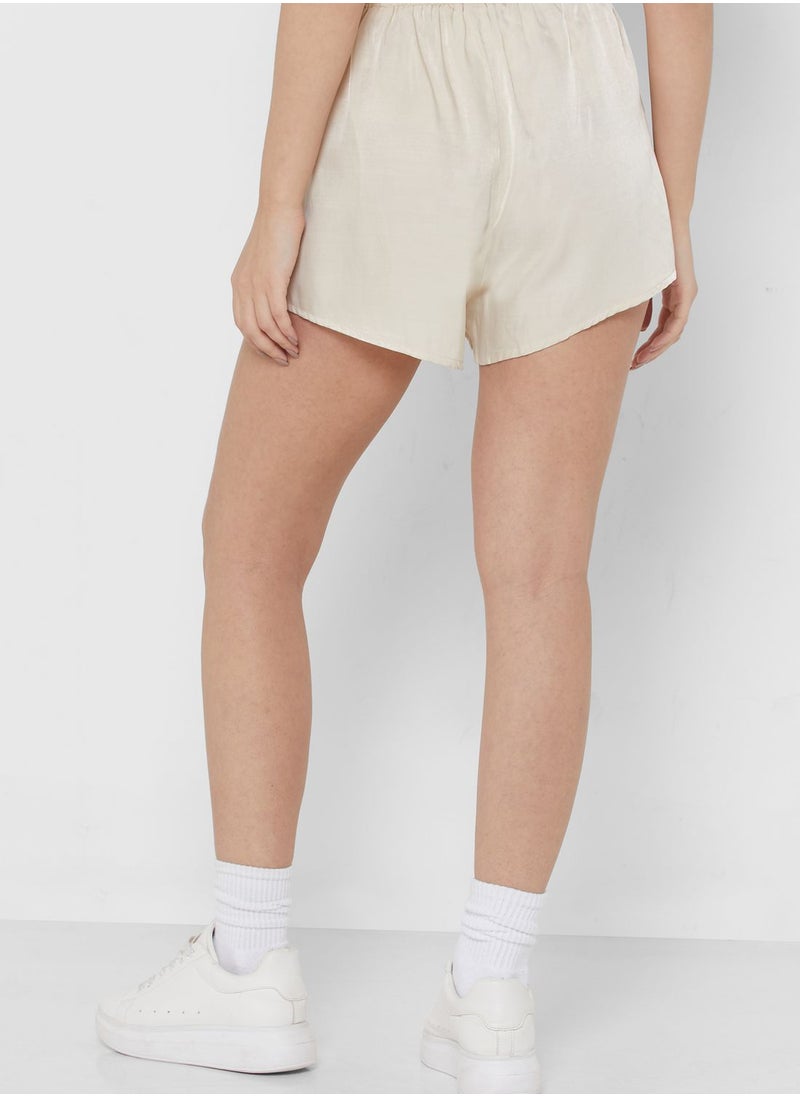 GLAMOROUS - High Waist Pocket Detail Shorts - Image 1