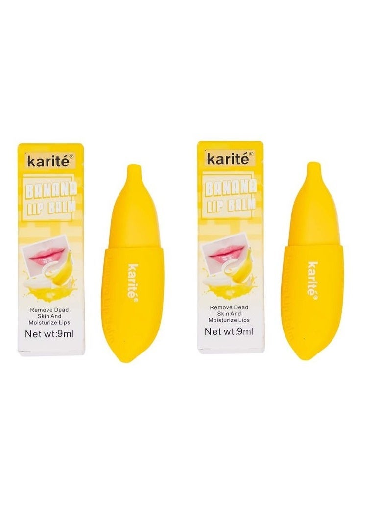كاريت 2 قطعة من مرطب الشفاه بالموز 9 مل - Image 1