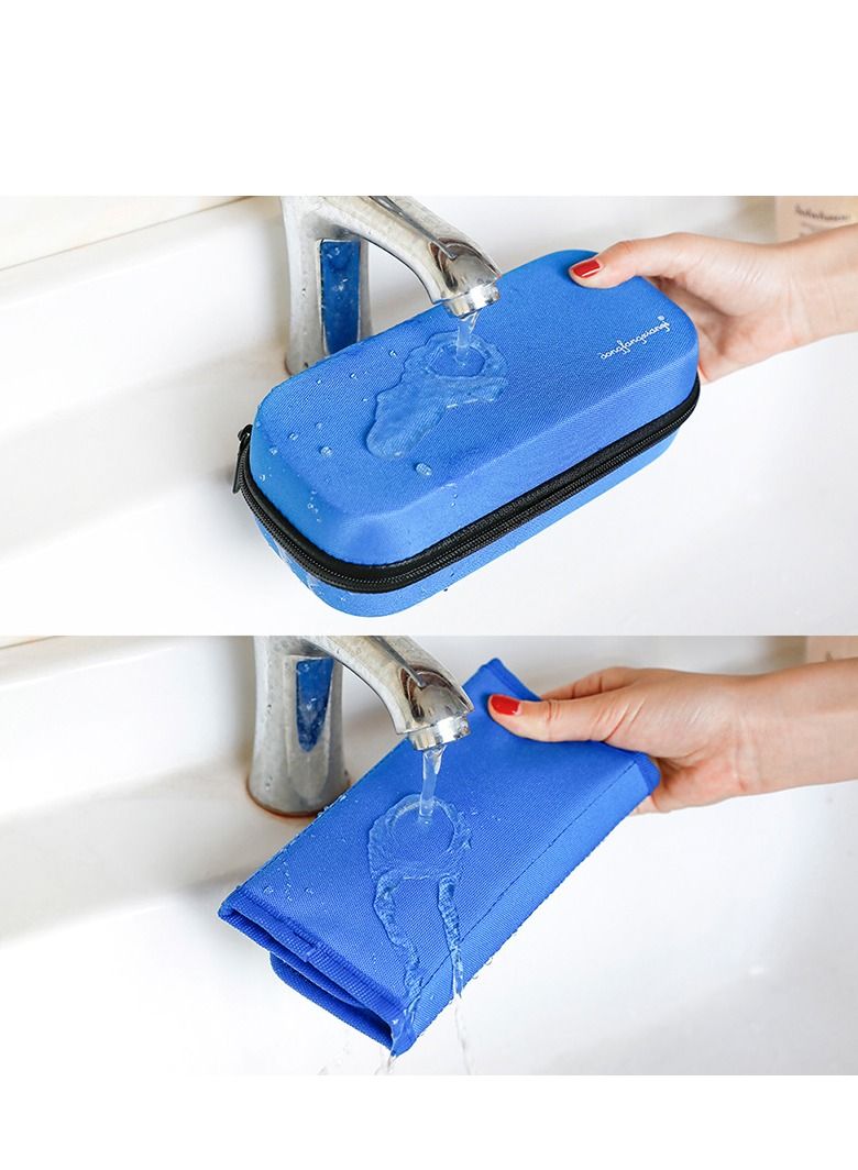 dongfangxianzi Insulin Cooler Travel Case Medication Diabetic Insulated Organizer Cooling Bag，nsulated Cooling Bag with 3 Ice Packs - Image 4