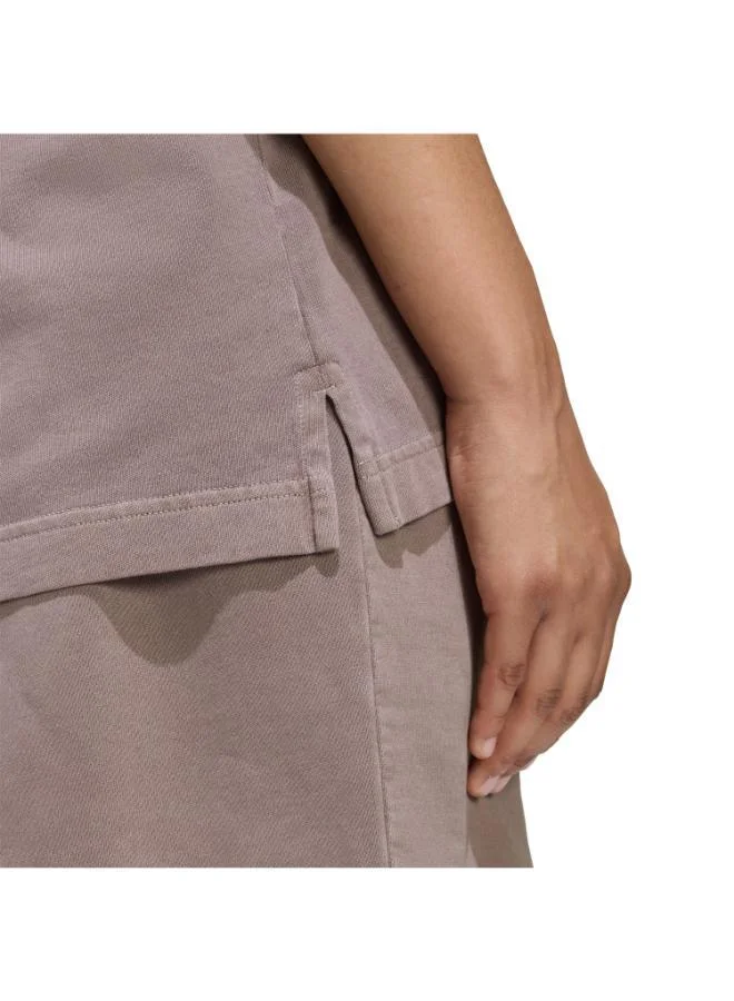 adidas Originals  Essentials Linear Boyfriend T-Shirt Oversized Washed for Women | Best Price UAE