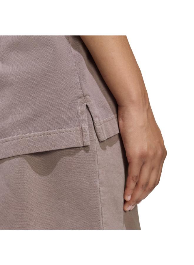 اديداس اوريجينالز تيشيرت Essentials Linear Boyfriend Oversized Washed - Image 3