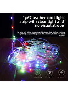 Generic Multi-functional Camping Light Atmosphere Light Rechargeable Multi-gear Adjustable String Light Long Endurance Waterproof Tent Light-Color:10.2m Ma  - Image 4