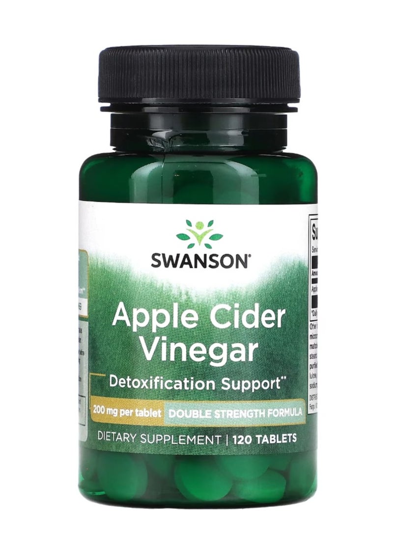 سوانسون خل التفاح 200 ملجم 120 قرص - Image 1