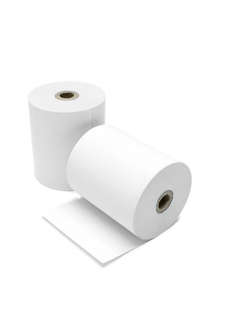 Terabyte Cash Machine POS Roll 76 X 65mm - White (box /30rolls) - Image 2