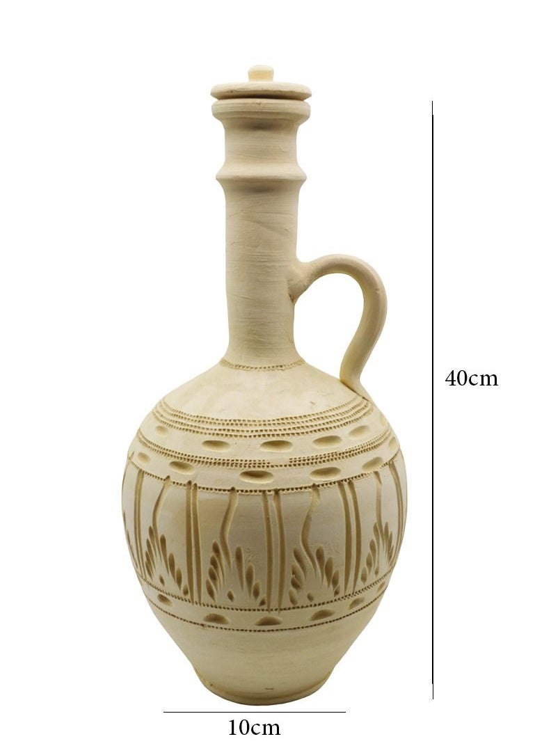 ماركة غير محددة - جرة ماء من الفخار 3.5لتر - Image 1