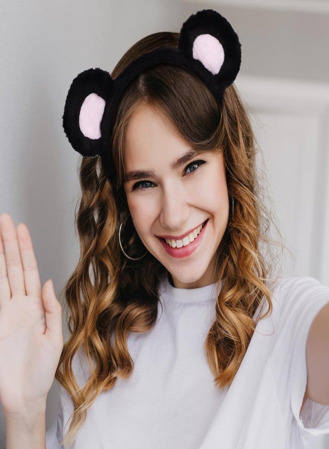 Baluue Bear Ear Headband Soft Brown Animal Ears for Adults Lightweight Comfortable Cosplay Party Makeup Accessory - Image 5