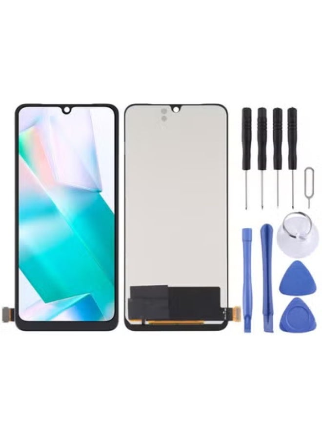 استبدال ل vivo T1 Pro 5G V2151 TFT شاشة LCD مع التجميع الكامل الرقمي ، لا يدعم تحديد بصمة الأصابع