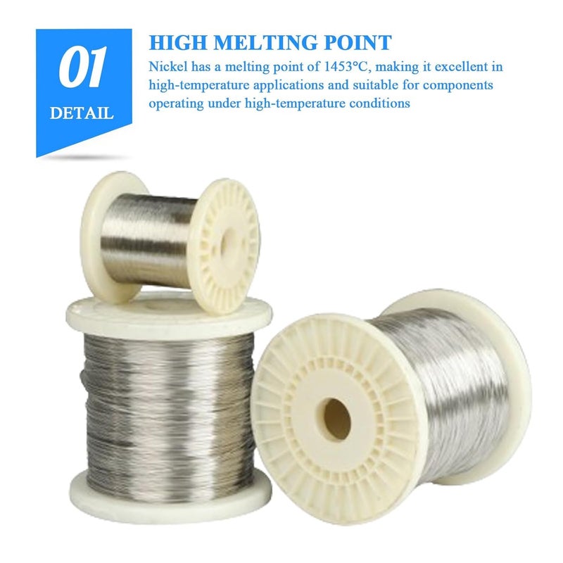 Nitinol Wire, 3 Meter,0.5-0.8Mm Nickel-Titanium Shape Memory Alloy, Nitinol Super Elastic(Diameter 0.5mm) - Image 3
