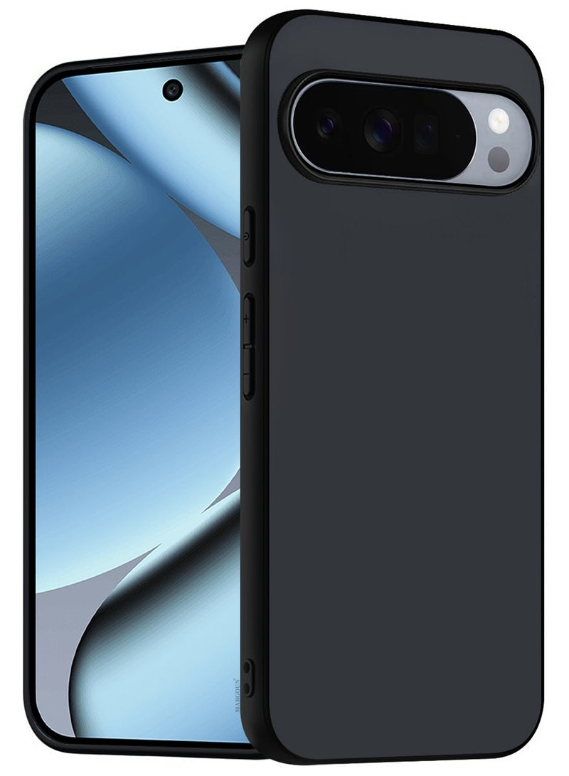 Ultra Protective Hard Silicone Case for Pixel 10 Pro - Shock-Absorbtion - Dark Grey - Image 1