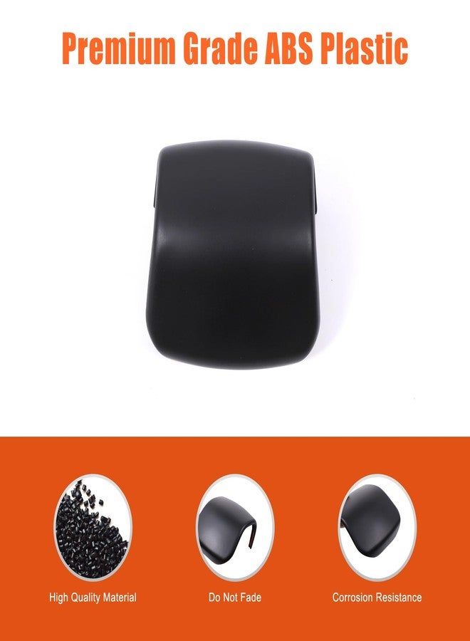 HAPPYHORSE Car Gear Shift Knob Head Cover Trim Compatible with Land Rover Range Rover Sport/Vogue，VELAR/Discovery 5 Gear Shift Knob Head Protective Cover Decoration (Matt Black) - Image 5