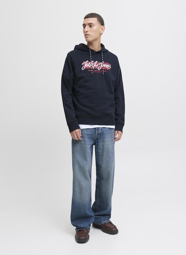 JACK & JONES Logo Regular Fit Pullover Hoodie - Image 4