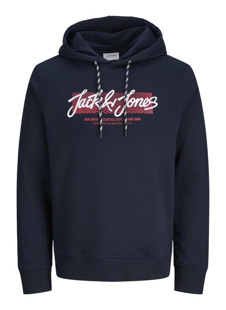 JACK & JONES Logo Regular Fit Pullover Hoodie - Image 5