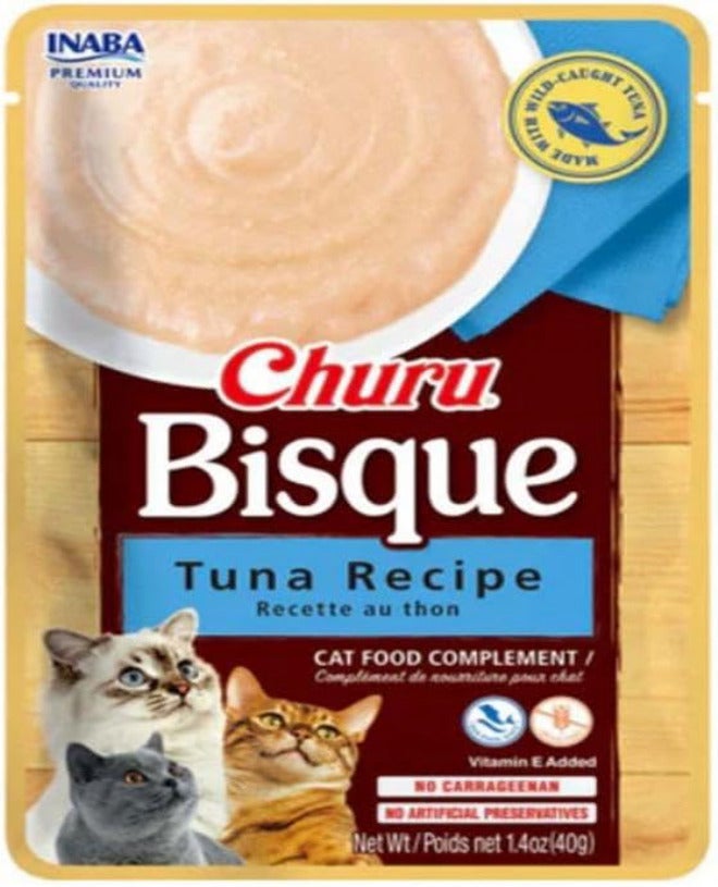 Inaba churu bisque treat for cats tuna 40g (piece)