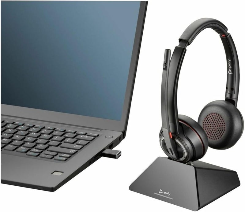 Poly Savi 8220 UC Wireless DECT Headset System - Image 5