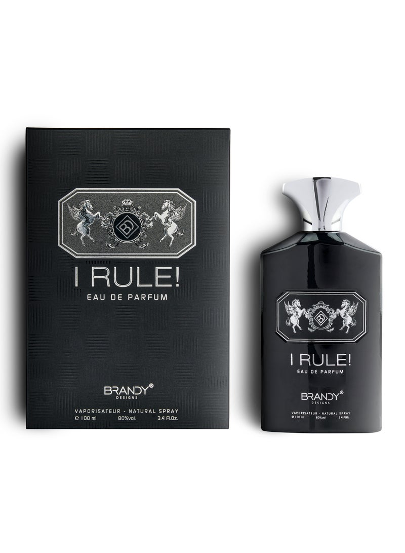 براندي ديزاينز آي رول وايت - ماء عطر 100 مل - عطر للرجال - عطر أنيق، رائحة تدوم طويلاً، مثالي لأي مناسبة - استمتع بهدية خاصة حصرية - Image 1