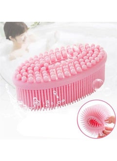 3 Set of Multifunctional Silicone Body Scrubber Loofah Soft and Skin-Friendly-,Easy to Clean,Scalp Massage ，Durable and Hygienic - Suitable for Various People and Pets (1 Count Pink) - pzsku/Z9DACC81281FAFC1EA1E3Z/45/_/1679282211/d8f73b28-9c51-4a42-9fad-5735fdea9625