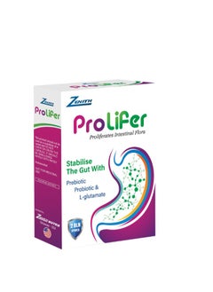 Zenith Zenith Prolifer Intestinal Flora Support Supplement with Prebiotic, Probiotic & L-Glutamate 30 softgels 