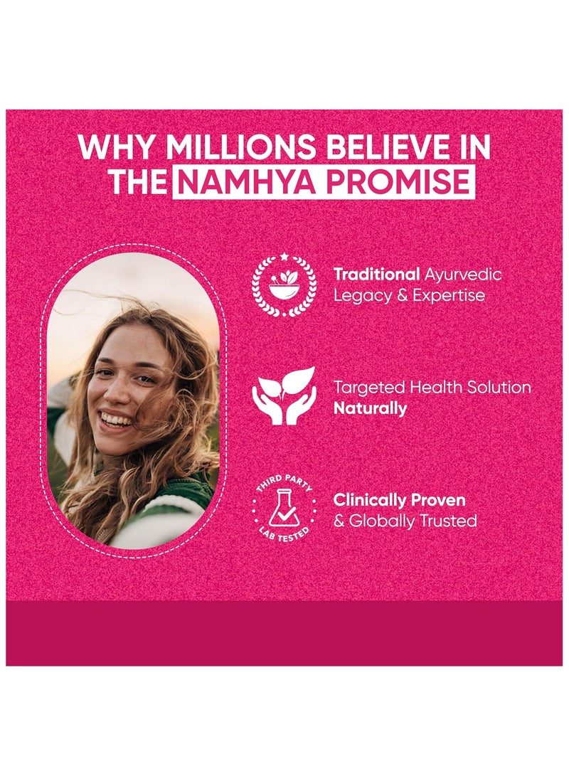 NAMHYA Pcos Pcod Green Tea Powder 100 Grams - Image 5