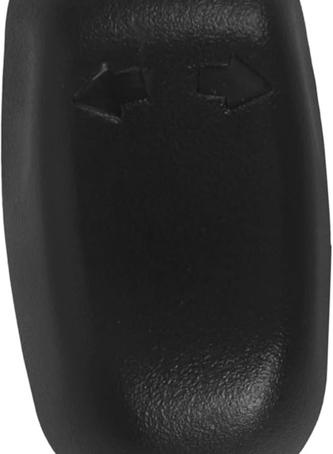 Car Seat Adjustment Button Cover Trim Interior Accessory Switch Panel Black - Image 1