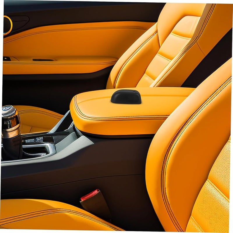 Car Seat Adjustment Button Cover Trim Interior Accessory Switch Panel Black - Image 3