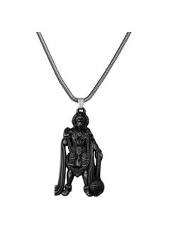 M Men Style M Men Style Lord Hanuman Pawanputra Bajirang Bali Copper Zinc and Metal Showpiece Hanging Car Interior Deco RearMirror Hanging for Men and Women cardecorSPn20221063  - Image 3