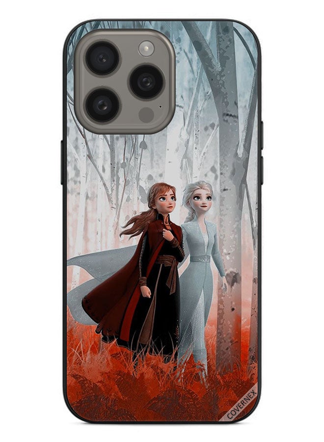 Covernex Protective Case Cover For Apple iPhone 15 Pro Max Frozen Sisters - Image 1