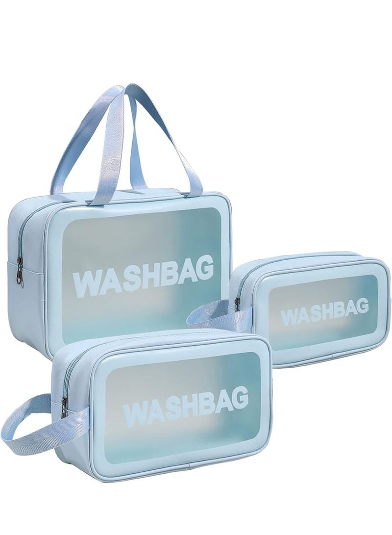 Multi-use bags Three pieces Of Different Sizes And an Organizer For Makeup And Creams - Image 1