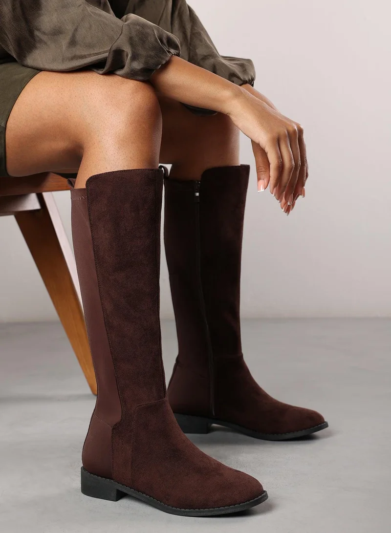 ويرز ذات فروم 'Parker' Knee High Boots With Side Zip