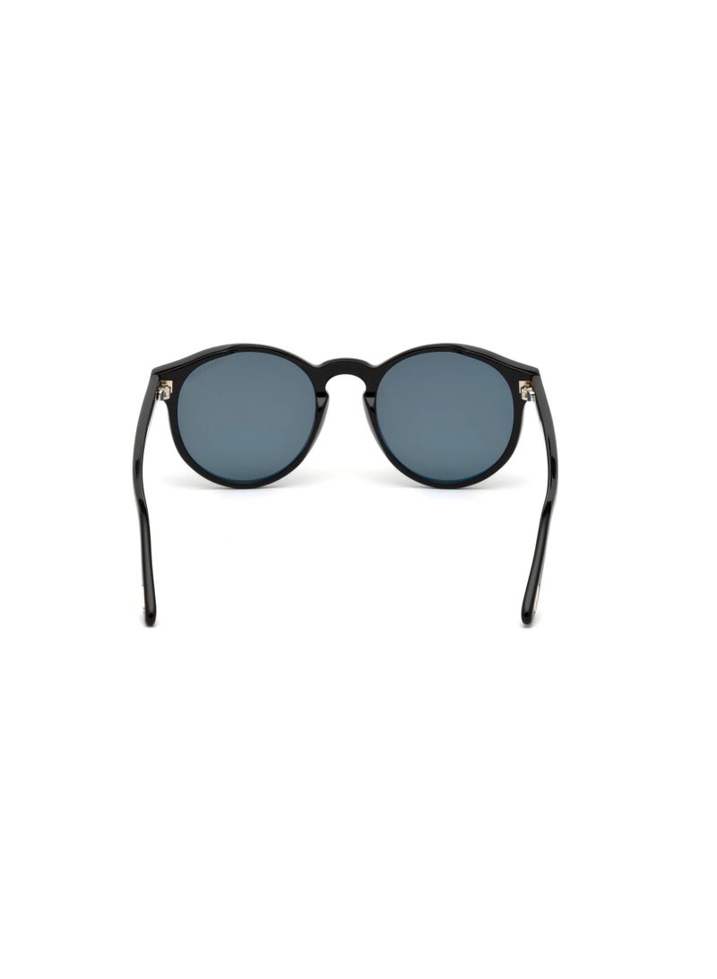 توم فورد نظارات شمسية دائرية كاملة الإطار من توم فورد، طراز Ian-02 FT0591 01A، للجنسين - Image 4