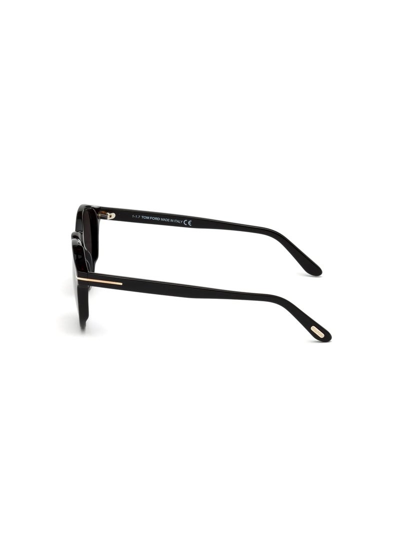 توم فورد نظارات شمسية دائرية كاملة الإطار من توم فورد، طراز Ian-02 FT0591 01A، للجنسين - Image 2