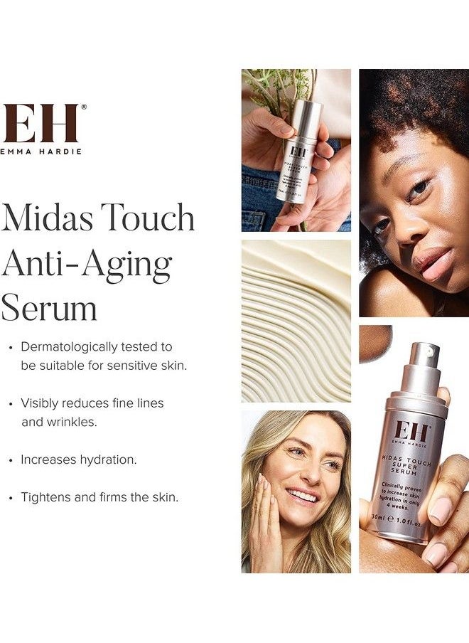 EMMA HARDIE - Midas Touch Antiaging Super Serum Facial Serum For Anti Aging With Niacinamide Bakuchiol Squalane And Aloe Vera - Image 1
