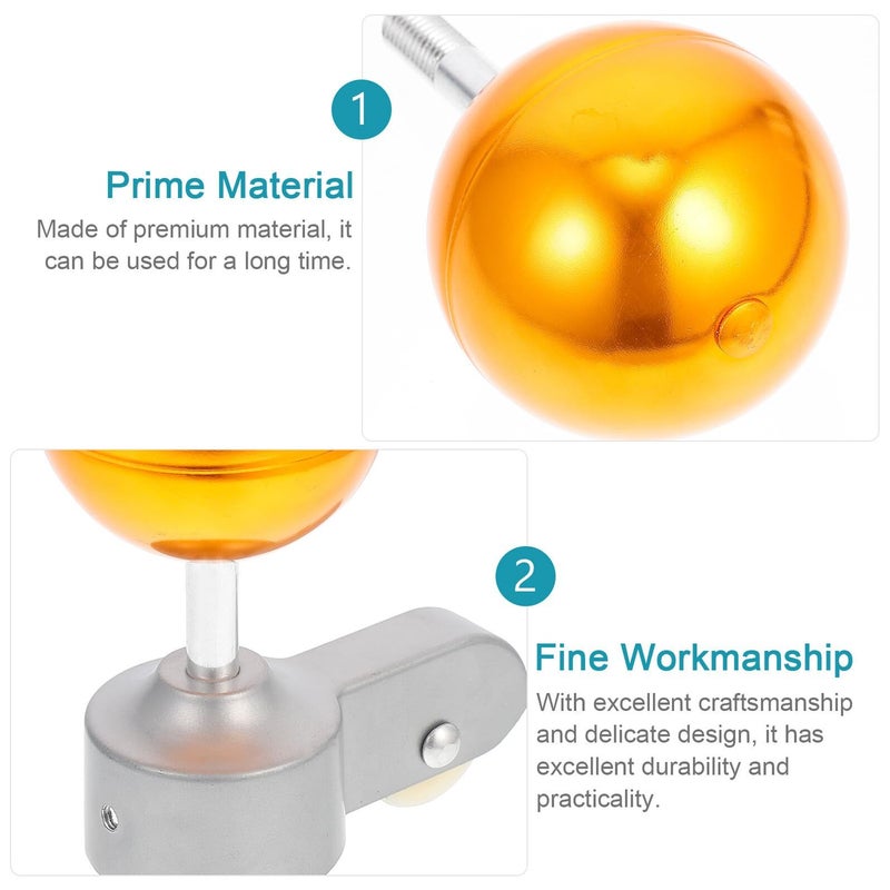 Gold Plated Flagpole Fitting Kit 8pcs For Outdoor Repair And Installation - Image 4