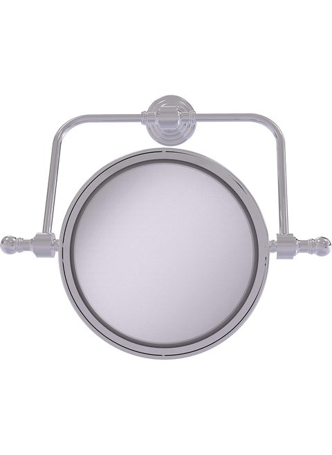 Allied Brass RWM-4/3X Retro Wave Collection Wall Mounted Swivel 8 Inch Diameter with 3X Magnification Make-Up Mirror, Polished Chrome