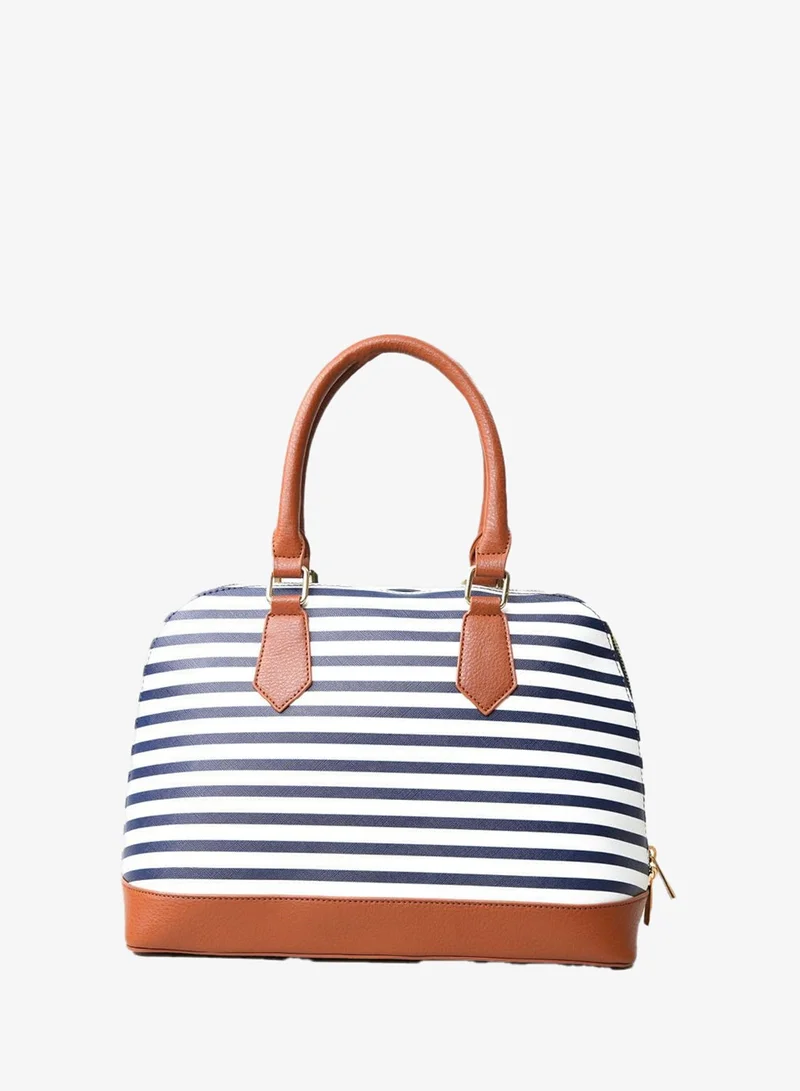 AMICA AMICA Balia Women’s Dome Shaped Satchel Handbag with Detachable Shoulder Strap