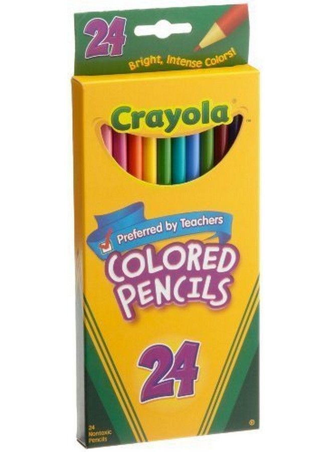 Crayola Colored Pencils Assorted Colors 24 Count (Pack Of 3) - Image 2