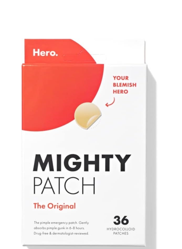 Hero Cosmetics Mighty Patch Original Hydrocolloid Patch for Pimples - Image 1